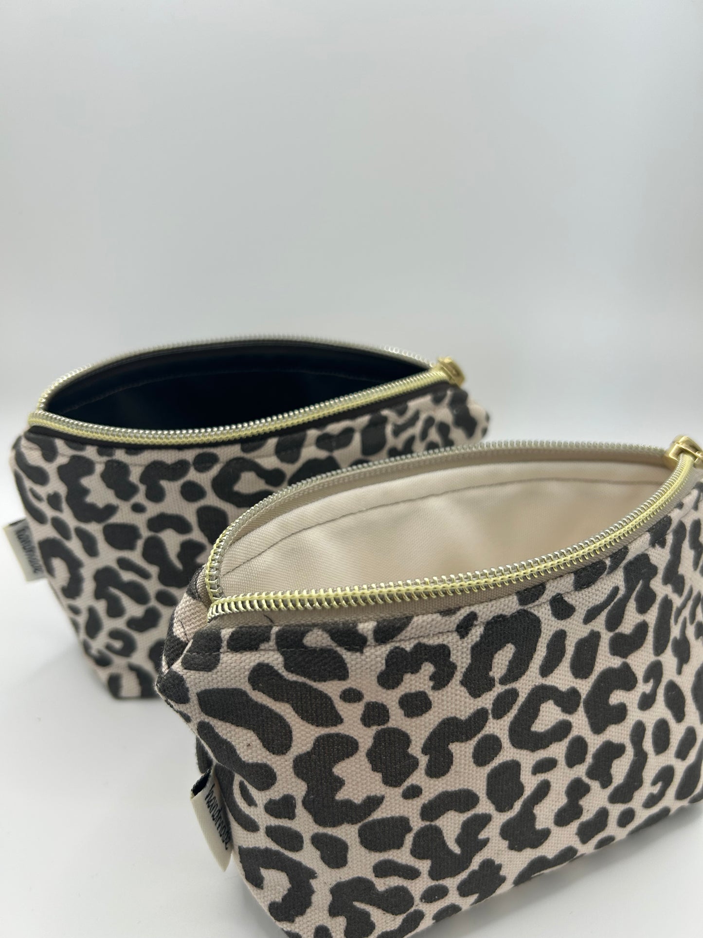Kosmetiktasche Leo S Beige