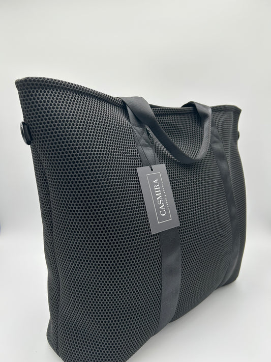 Shopper Mesh Schwarz XL