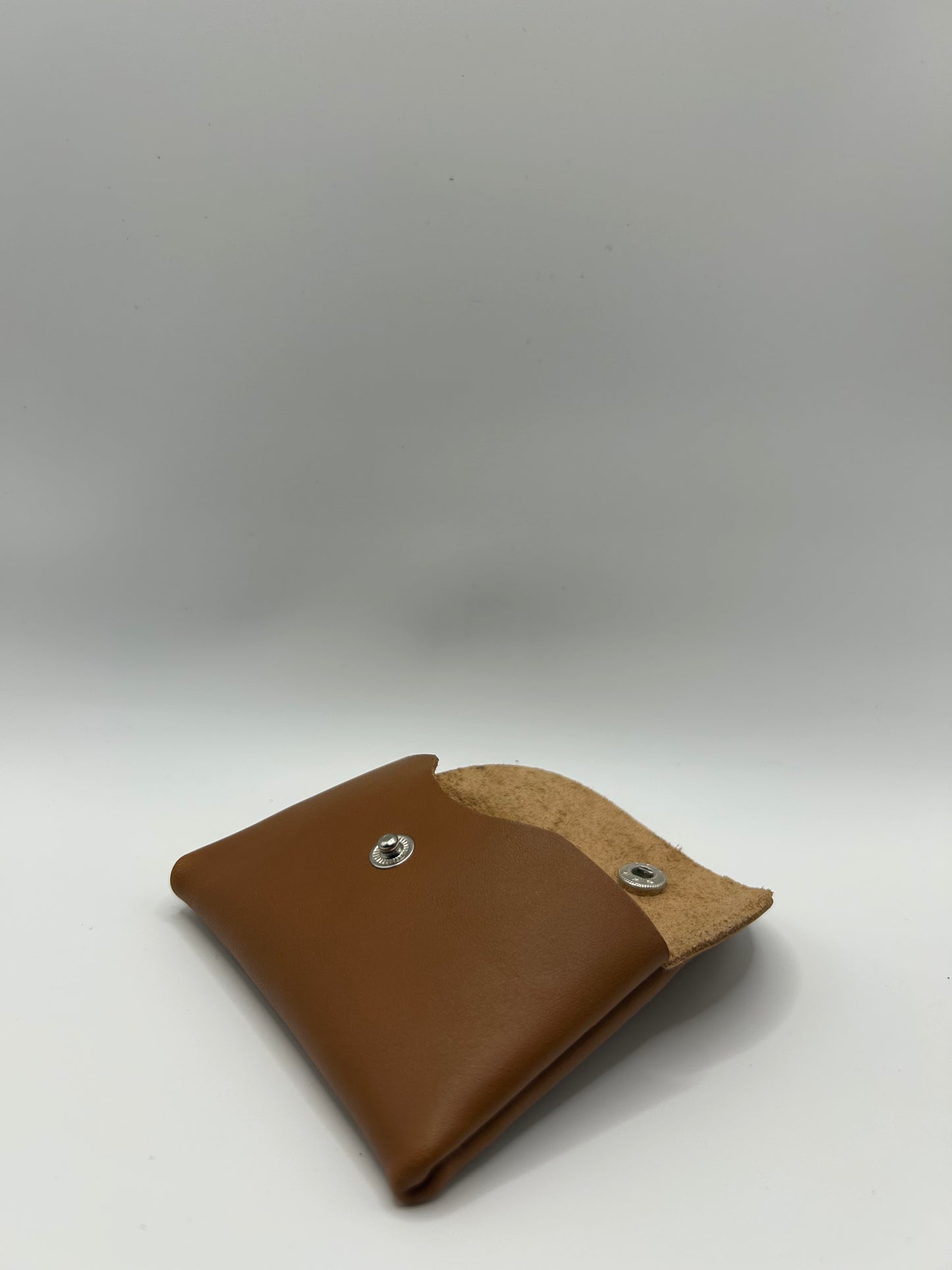 Geld-/Kartenetui Mini – Cognac Leder