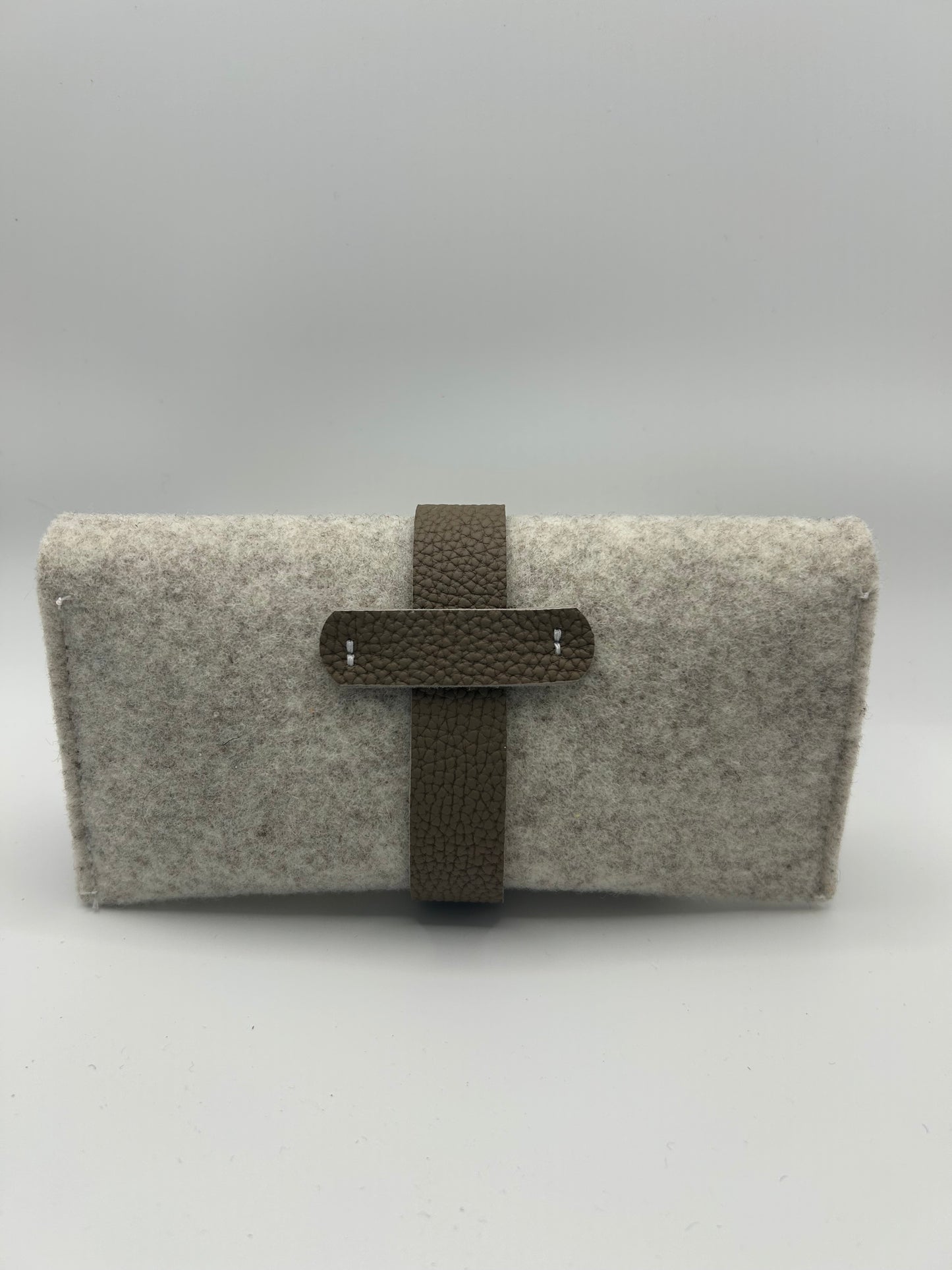 Brillenetui Filz Natur/Beige