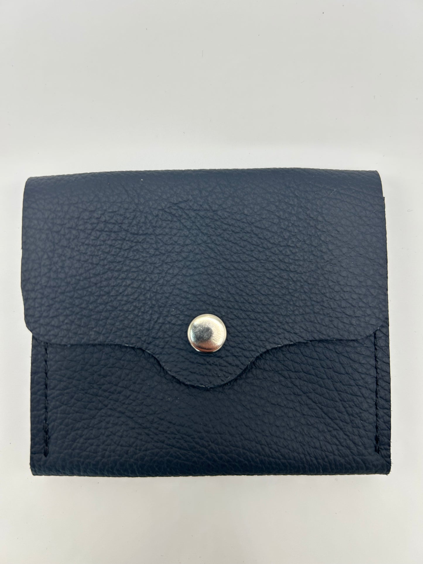 Geld-/Kartenetui Leder Blau