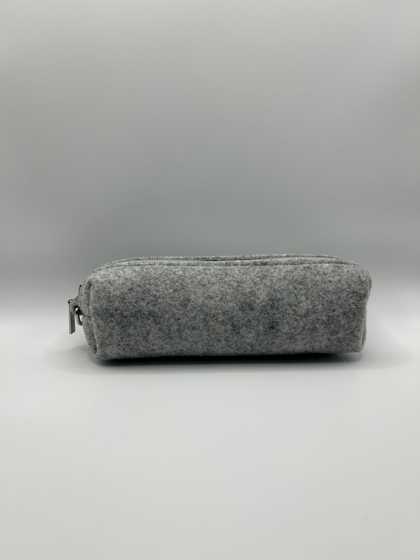 Mäppchen Filz Grau/Silber