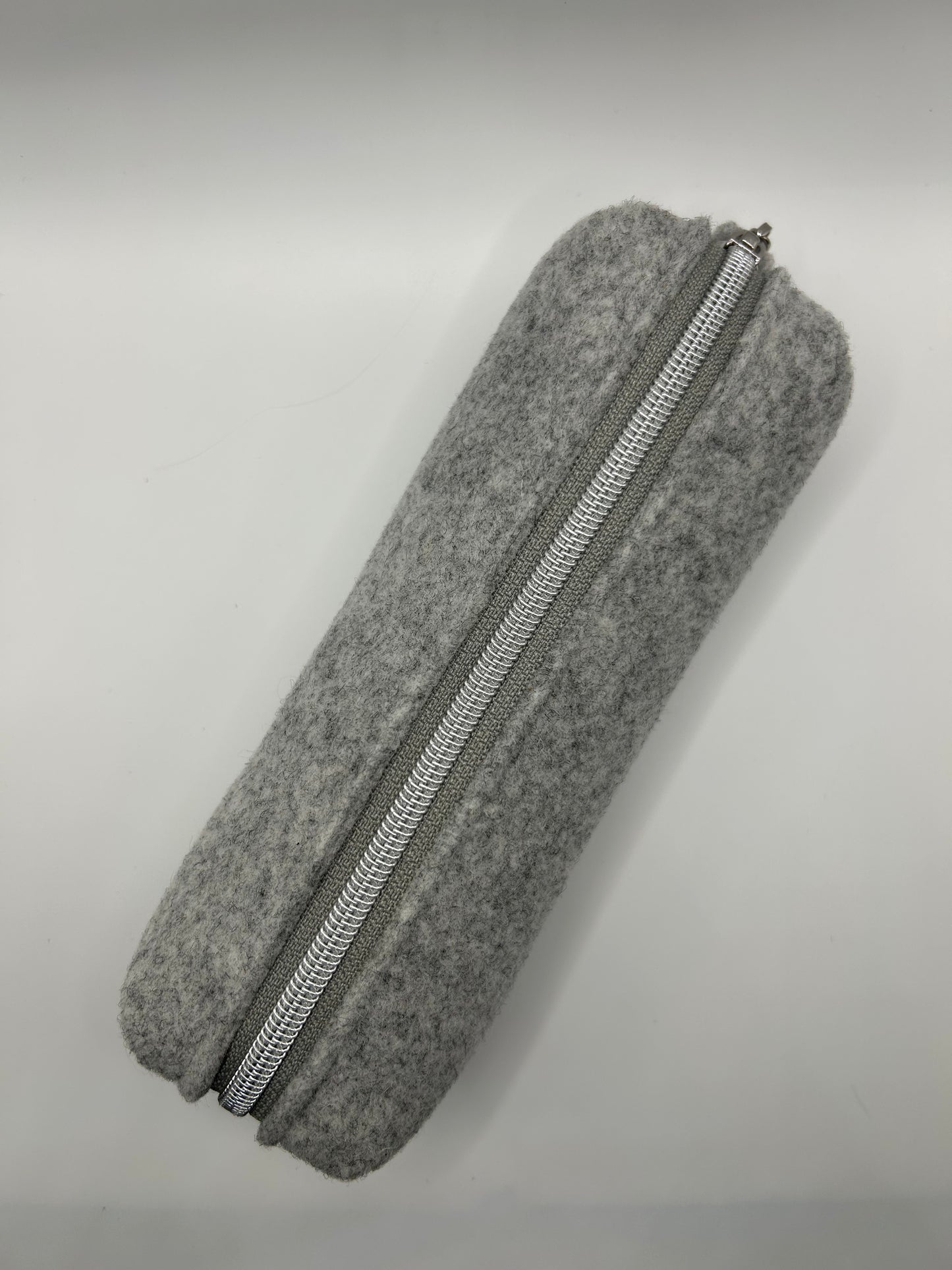 Mäppchen Filz Grau/Silber