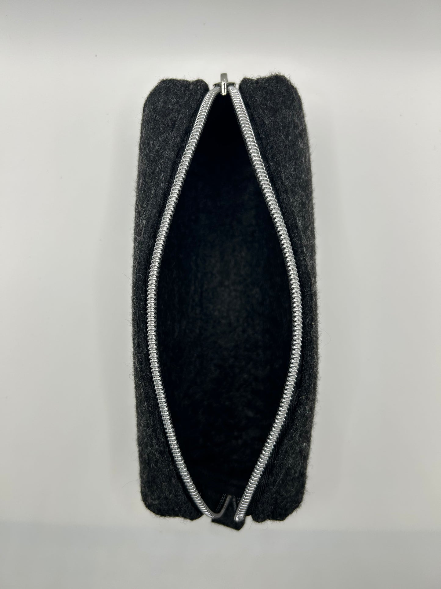 Mäppchen Filz Anthrazit/Silber