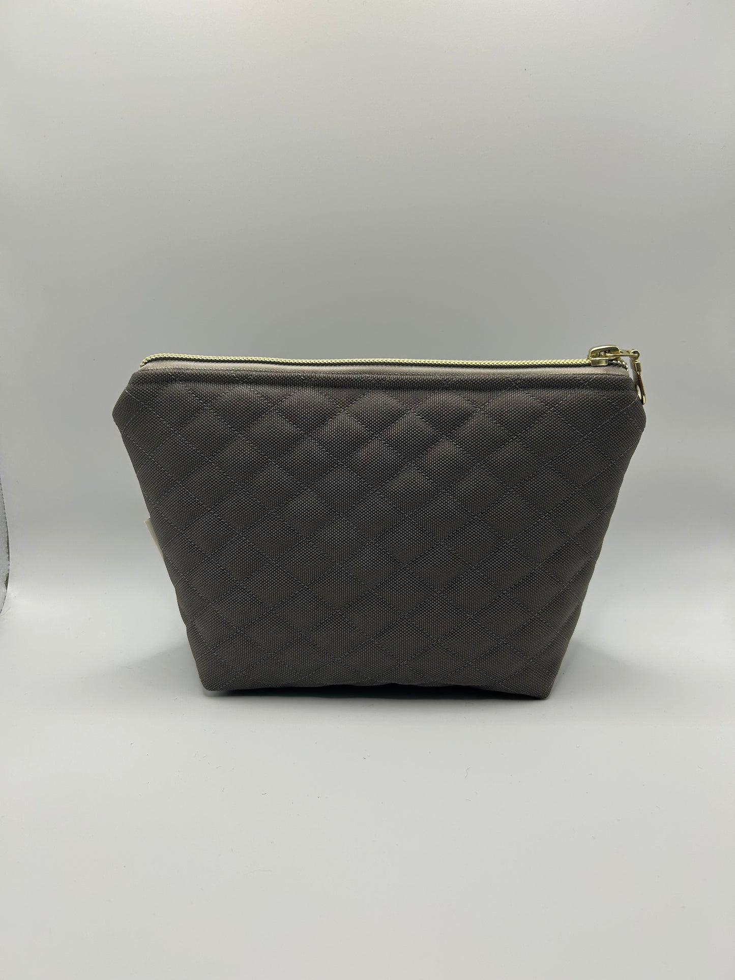 Kosmetiktasche Stepp M Grau