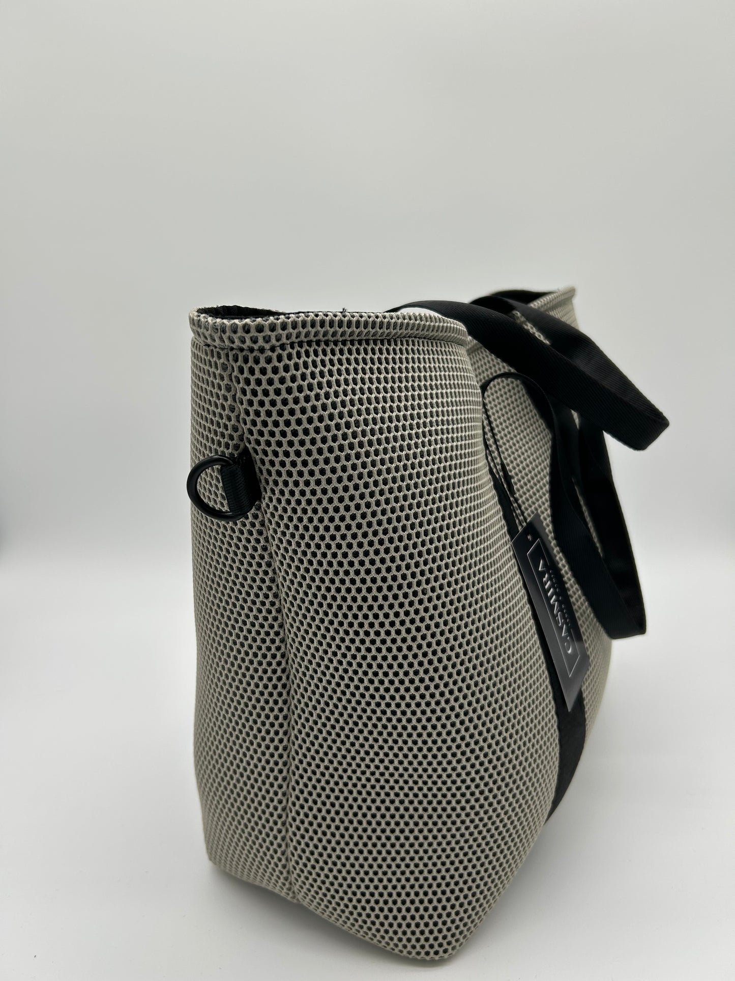 Shopper Mesh Grau/Schwarz L