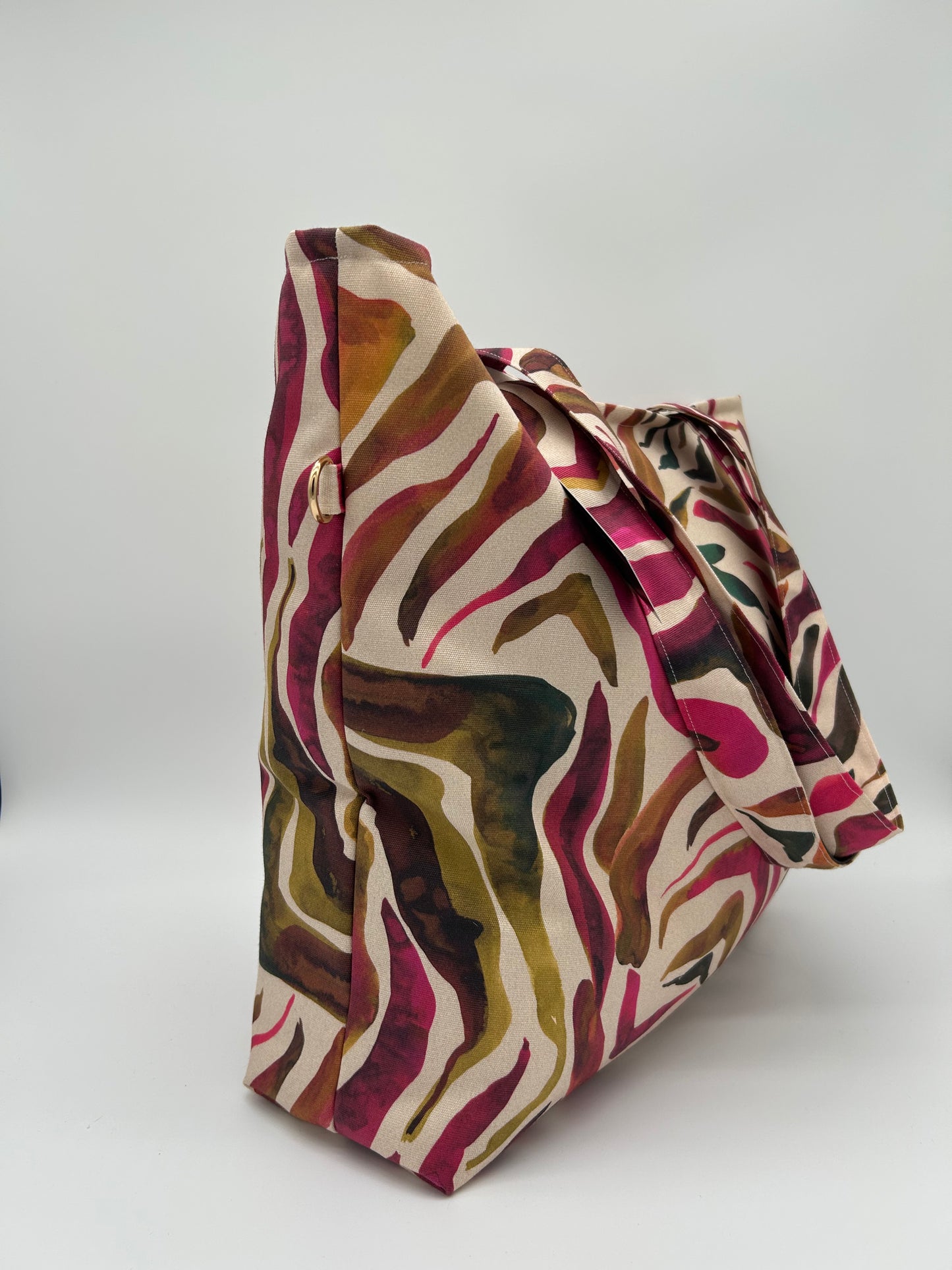 Badetasche/Shopper Dschungel Pink