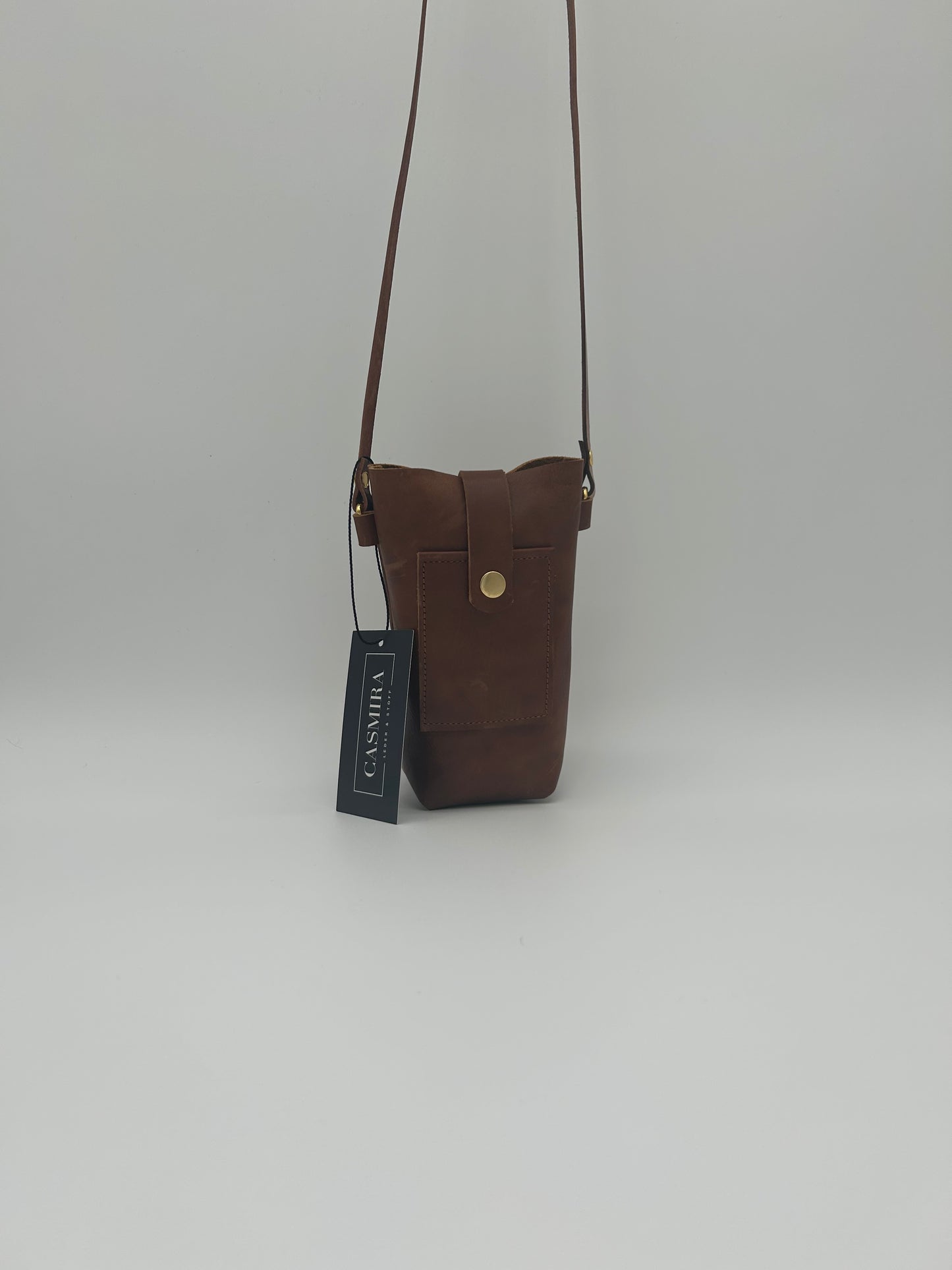 Handytasche Mini Leder Patina