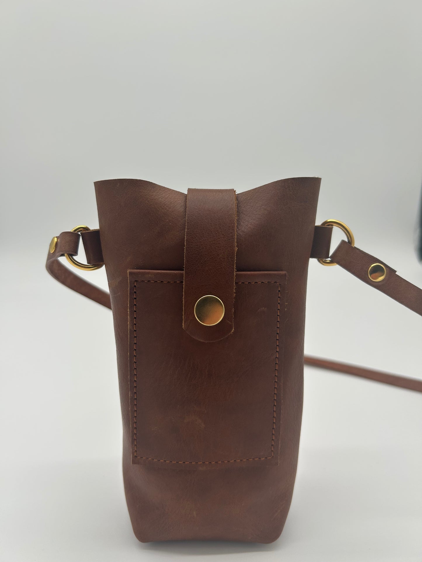 Handytasche Mini Leder Patina