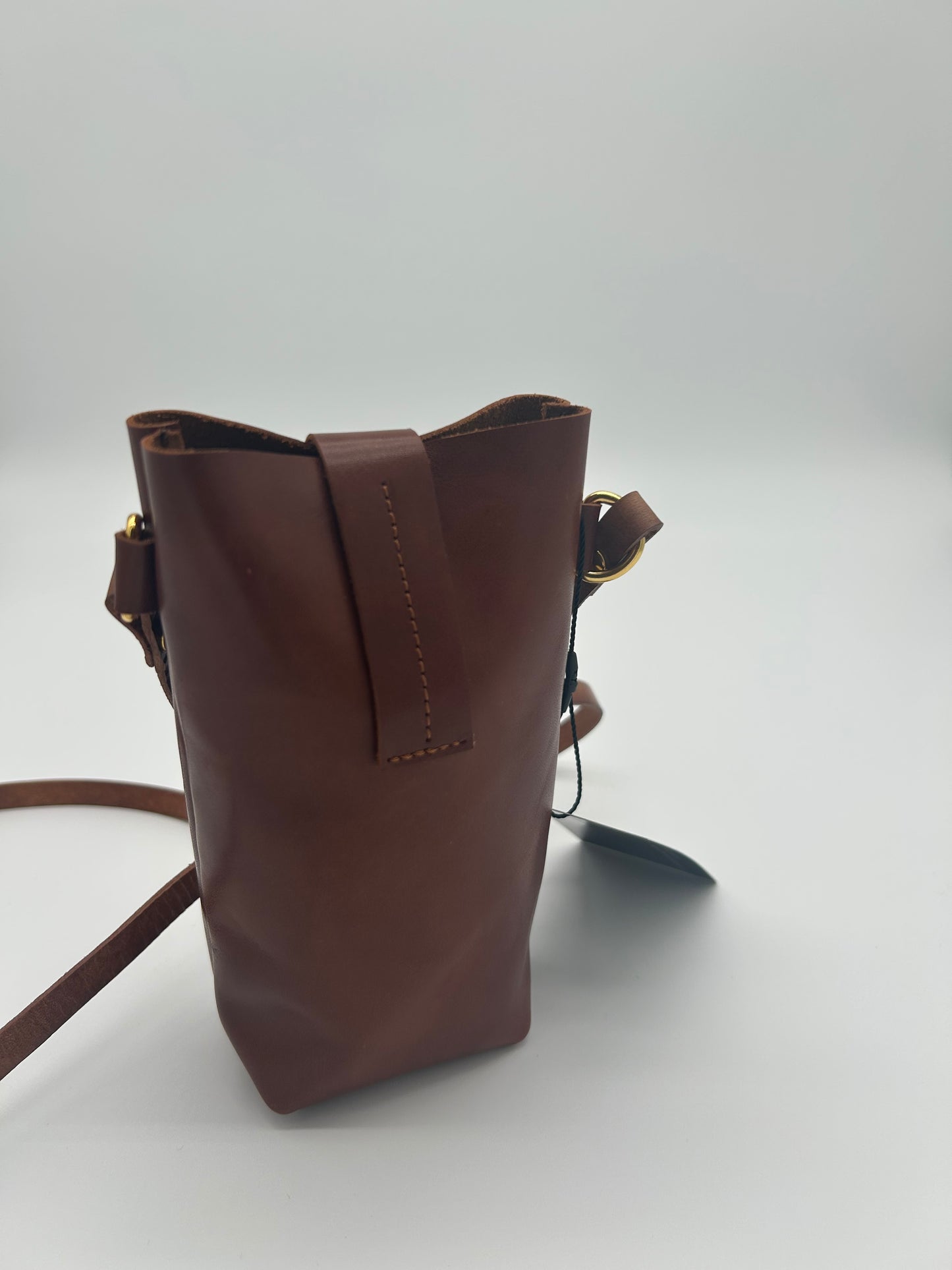 Handytasche Mini Leder Braun