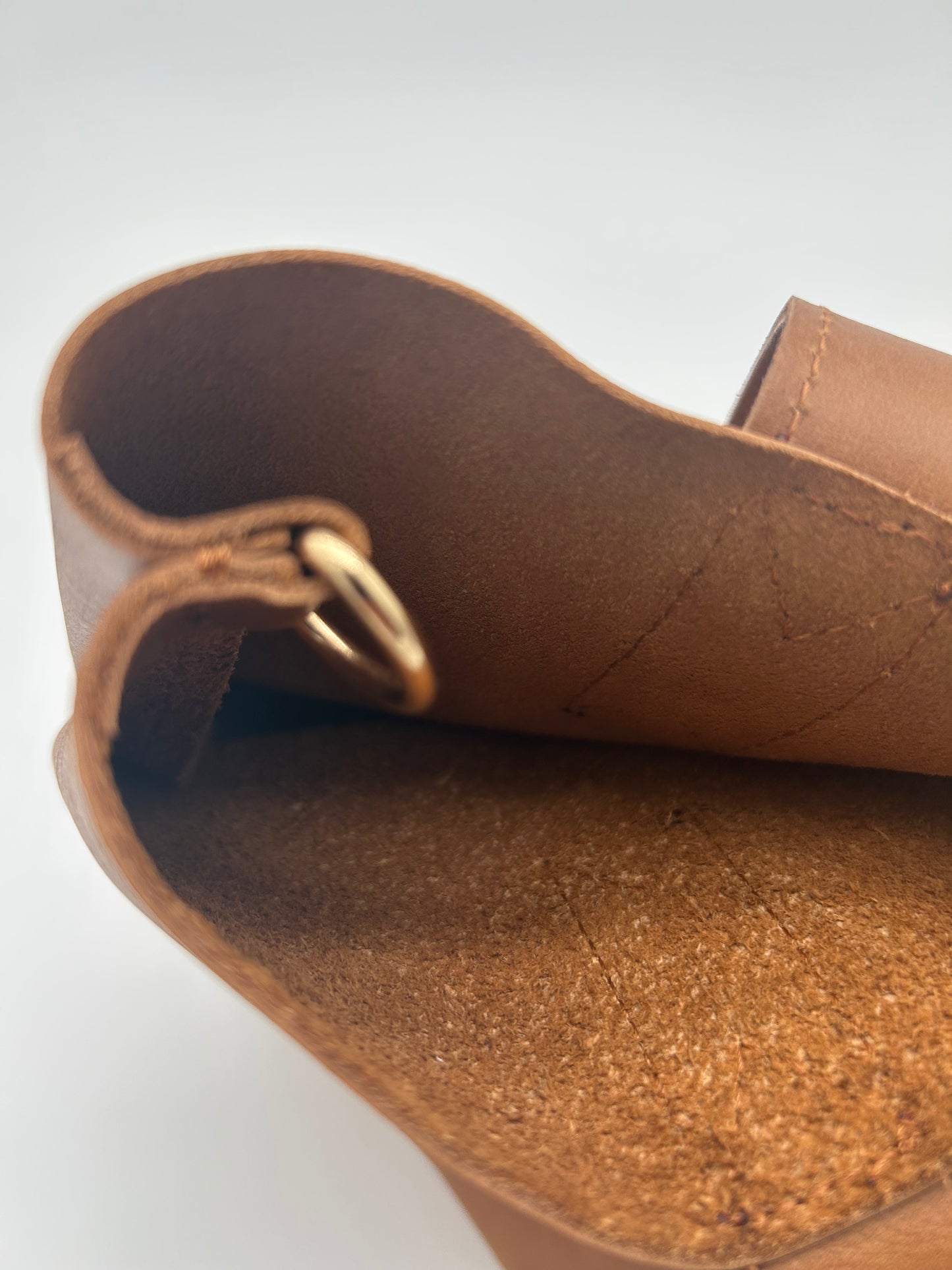 Handtasche Leder Cognac
