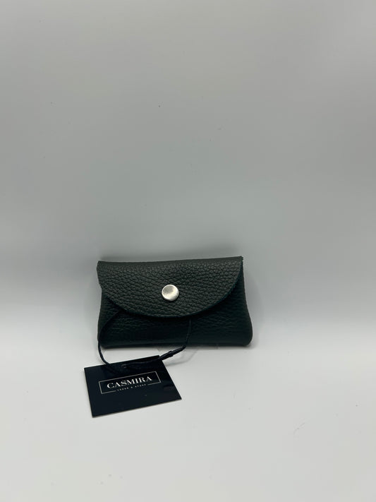 Geld-/Kartenetui Mini – Leder Oliv
