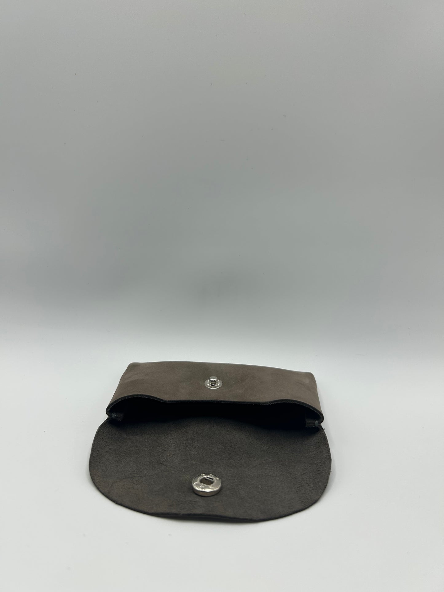 Geld-/Kartenetui Mini – Wildleder Taupe