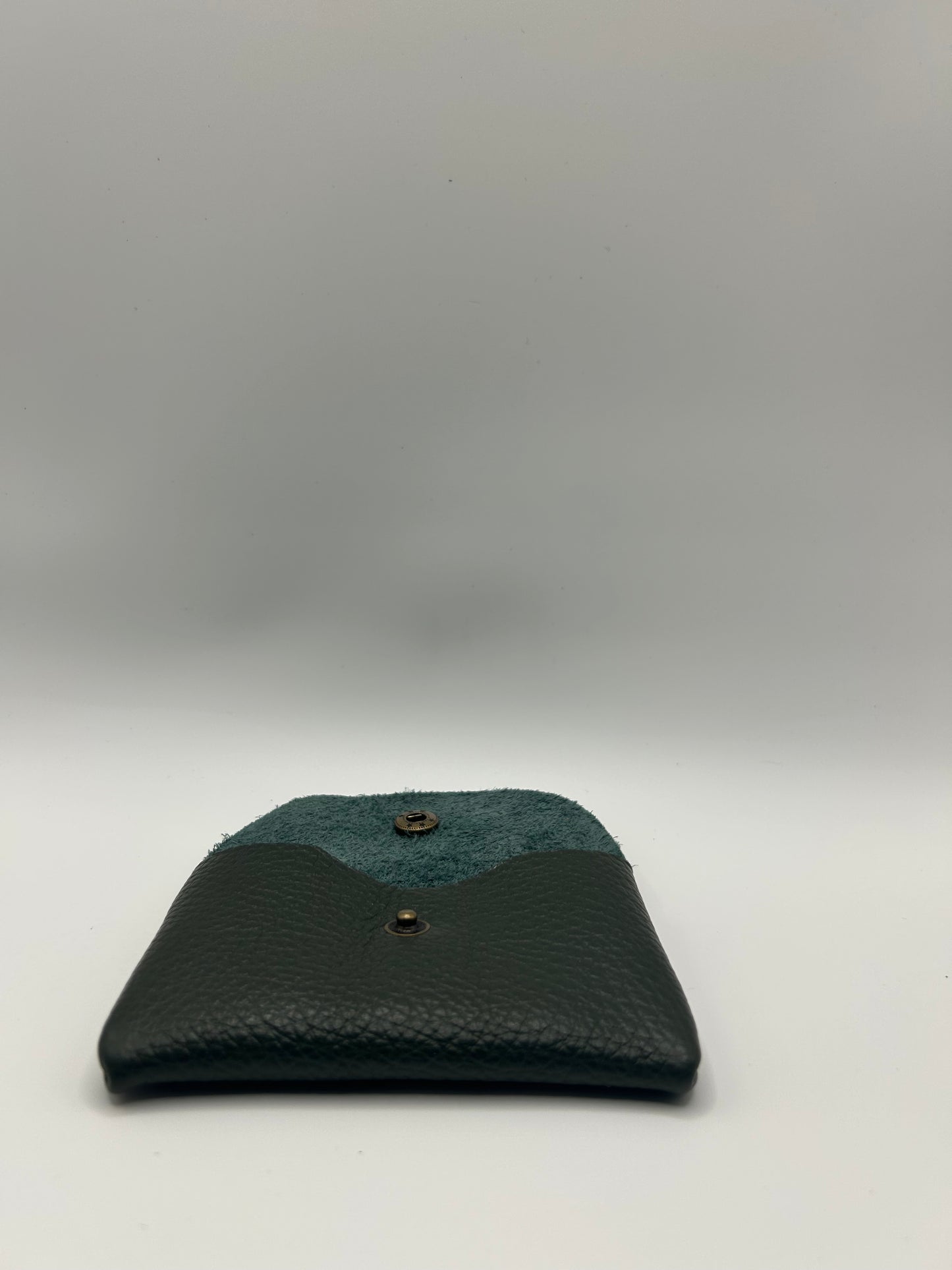 Geld-/Kartenetui Mini – Leder Oliv