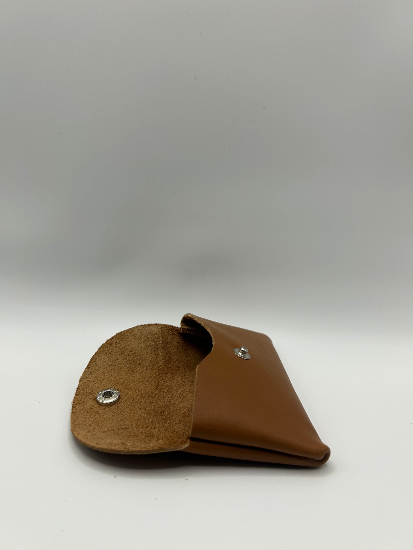 Geld-/Kartenetui Mini – Cognac Leder