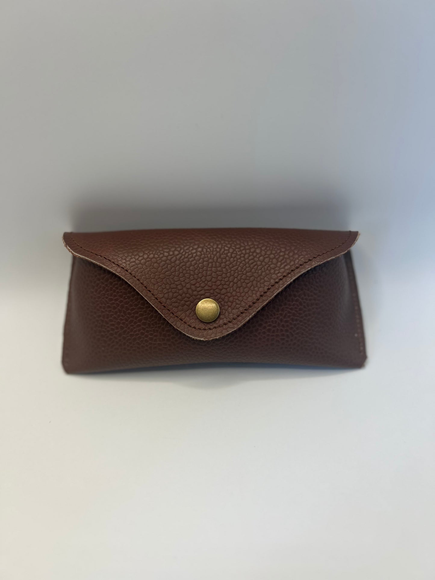 Brillenetui Unisex Leder Braun