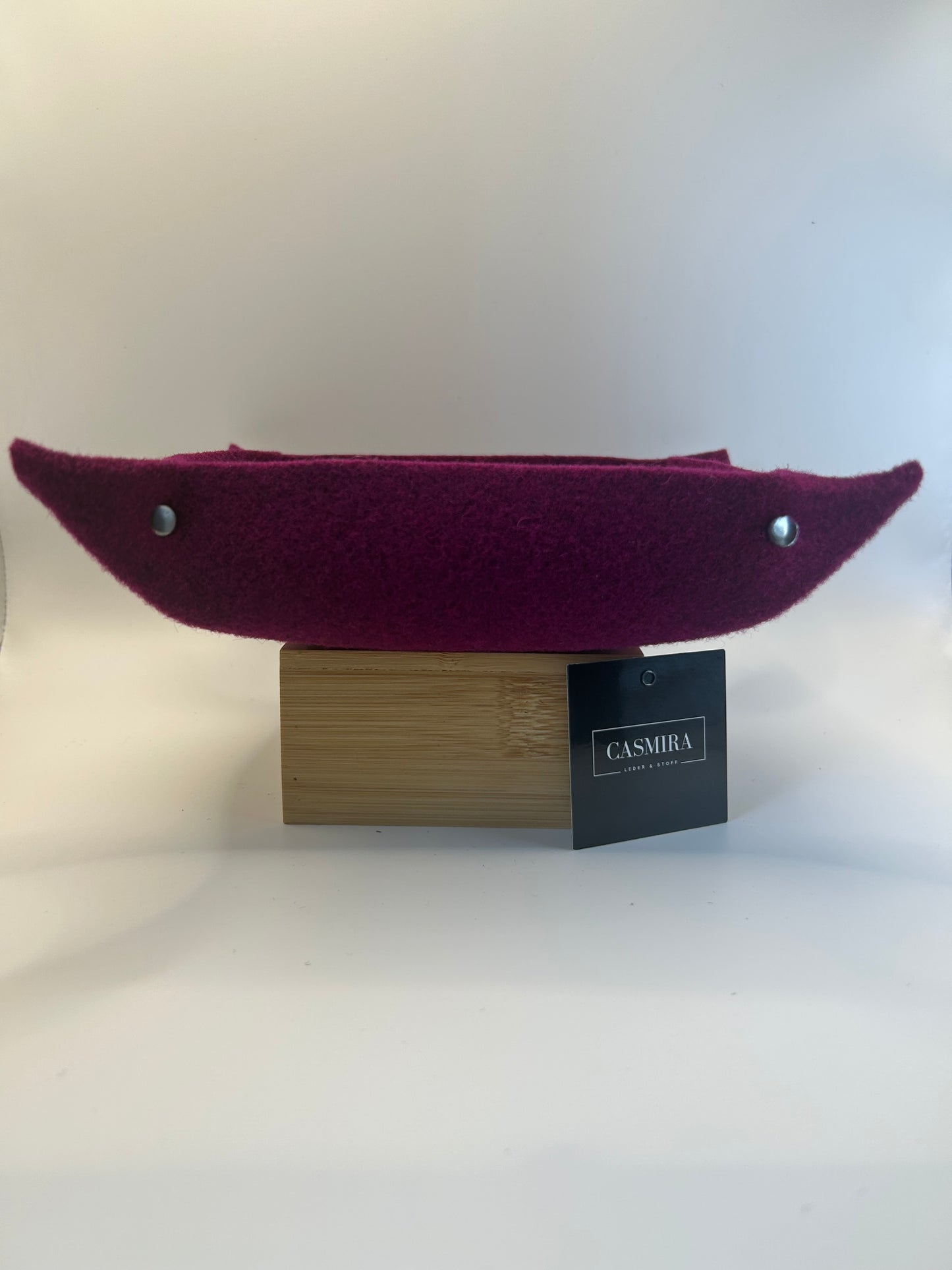 Aufbewahrungsschale Filz Magenta