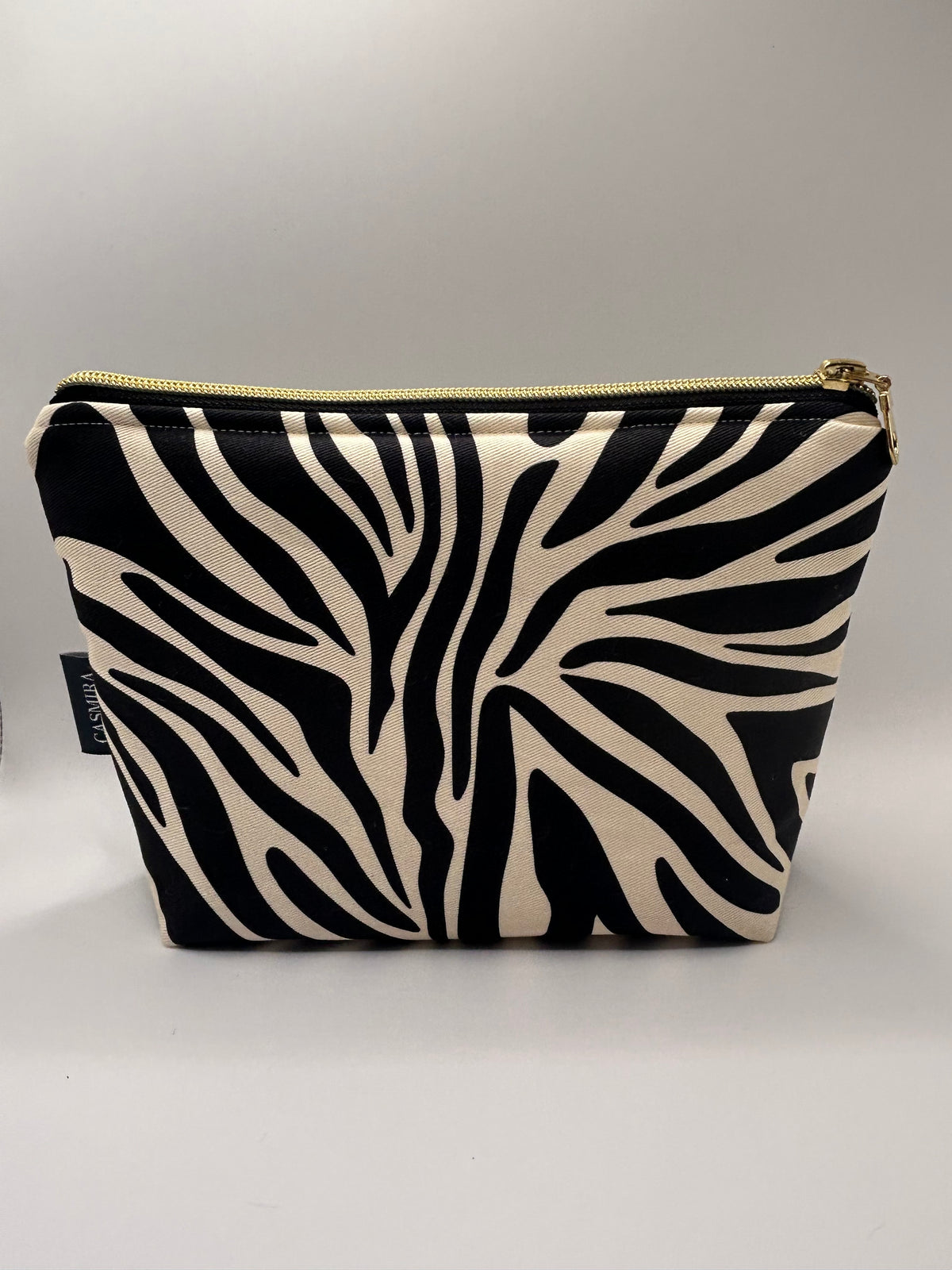 Kosmetiktasche Zebra Groß