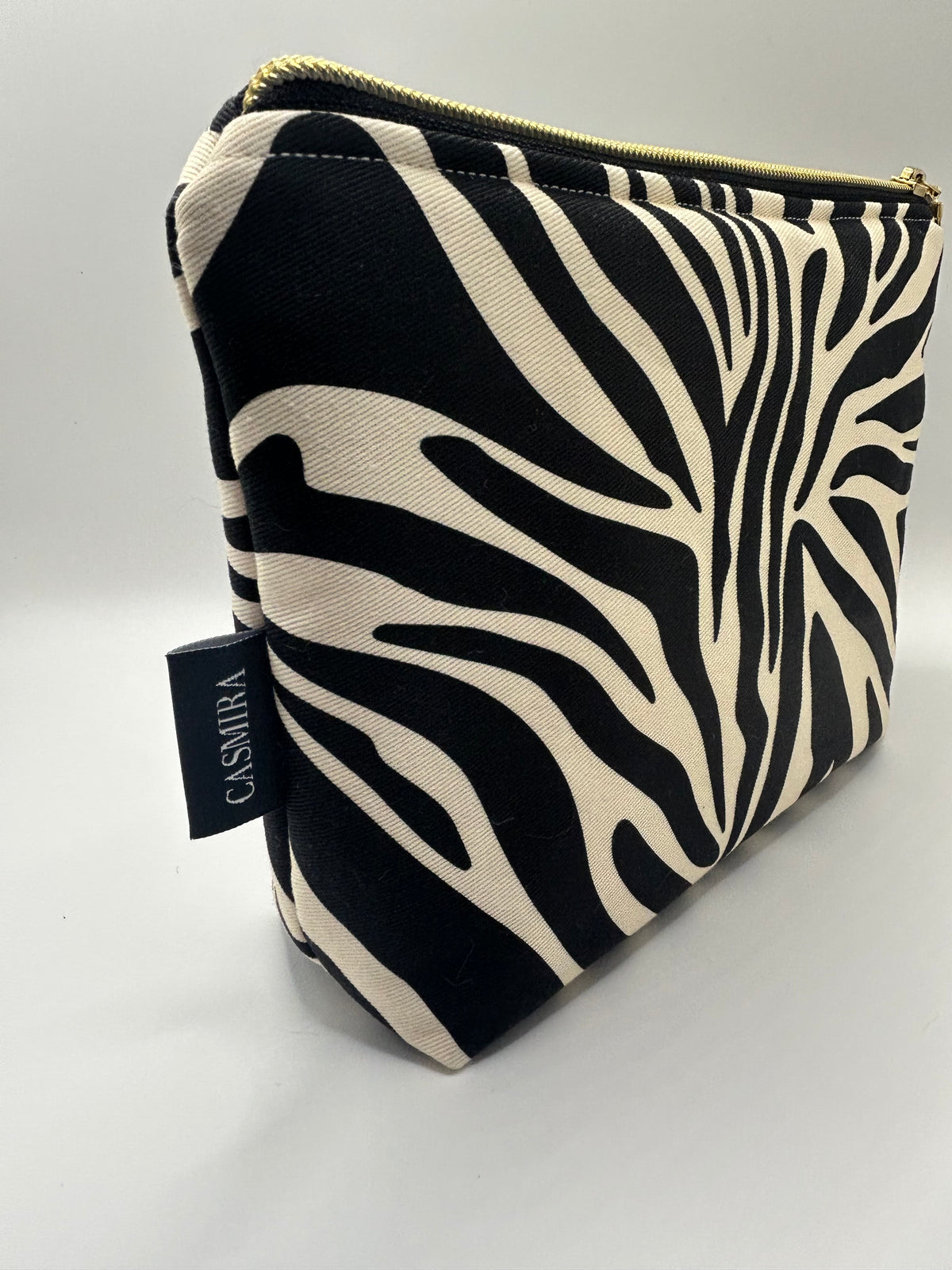 Kosmetiktasche Zebra Groß