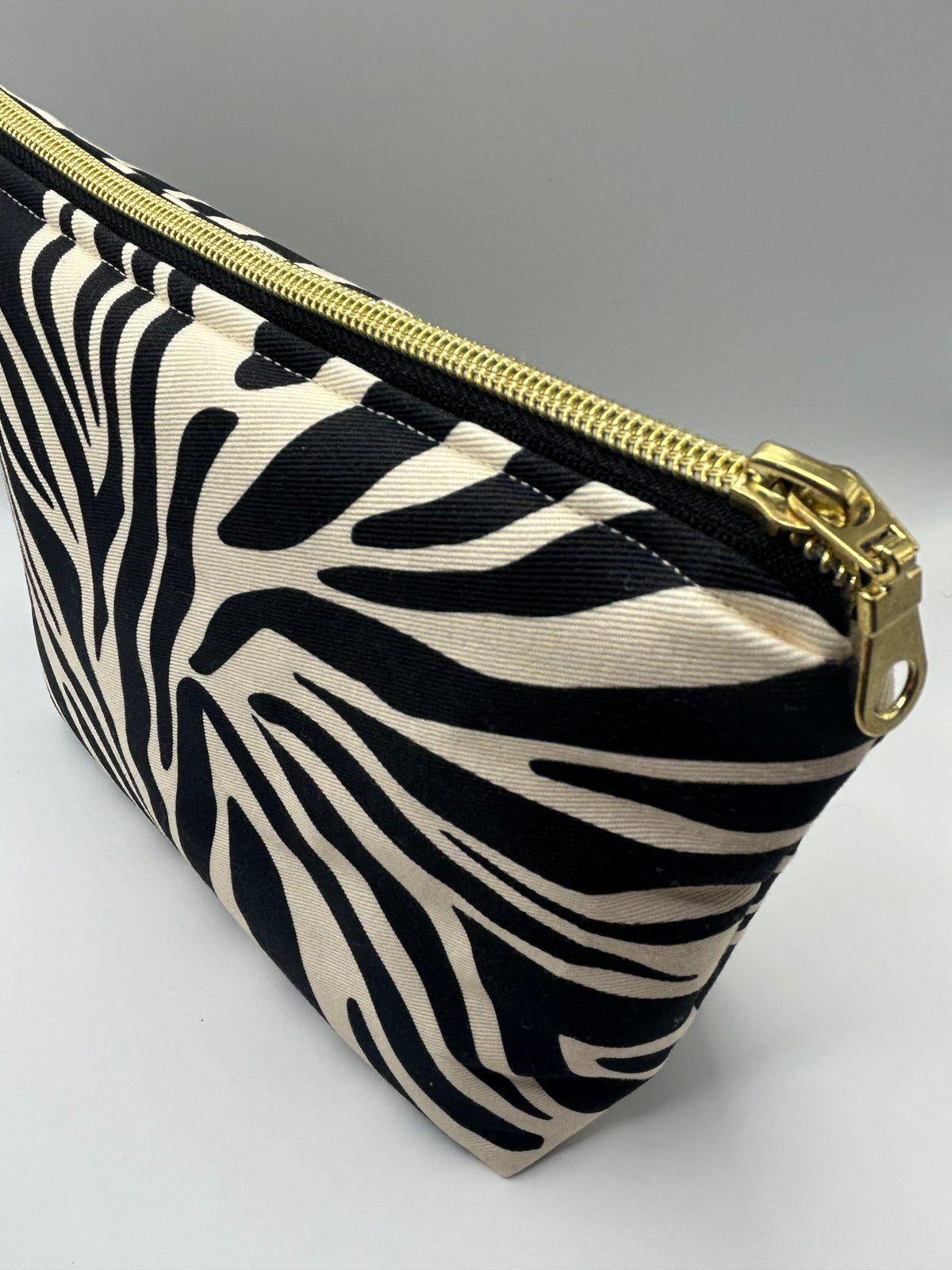 Kosmetiktasche Zebra Groß
