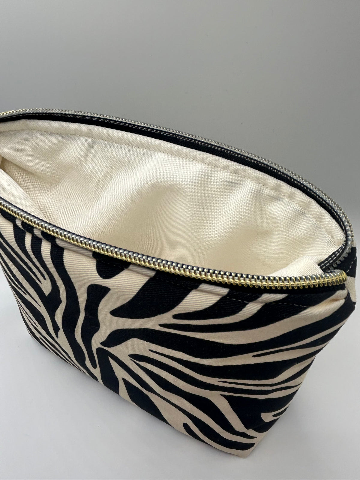 Kosmetiktasche Zebra Groß