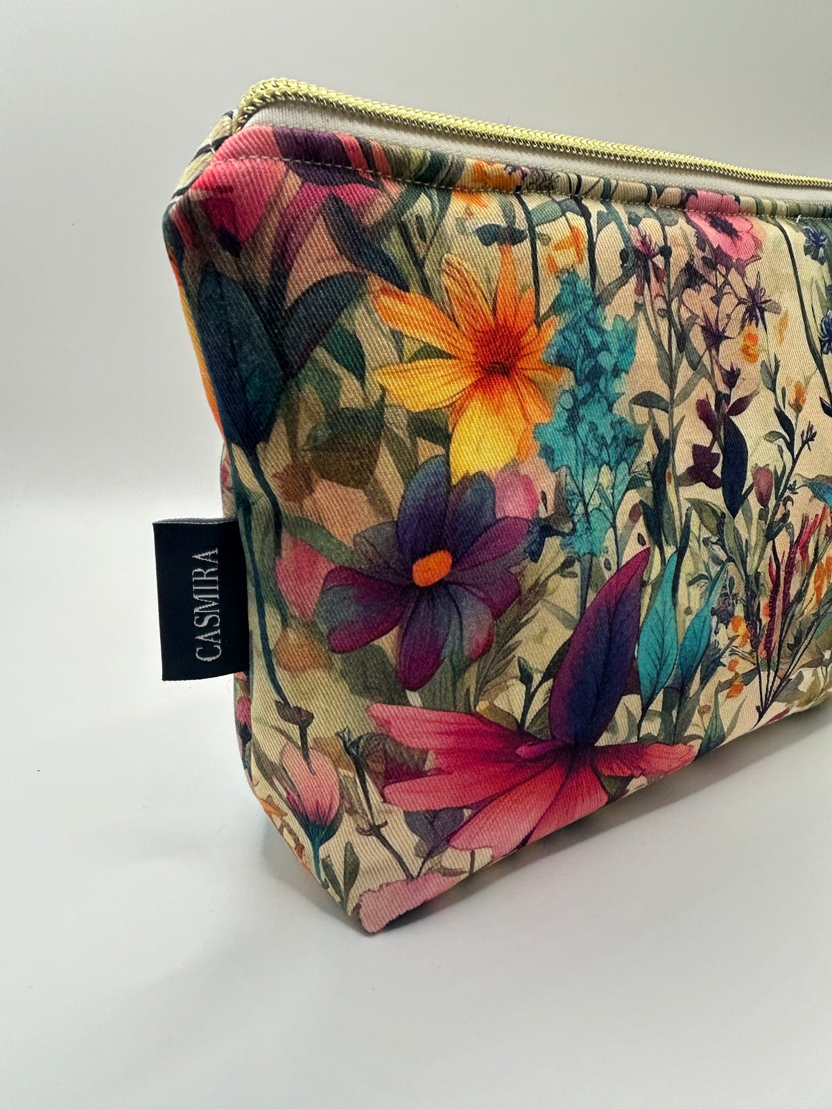 Kosmetiktasche Flower Groß