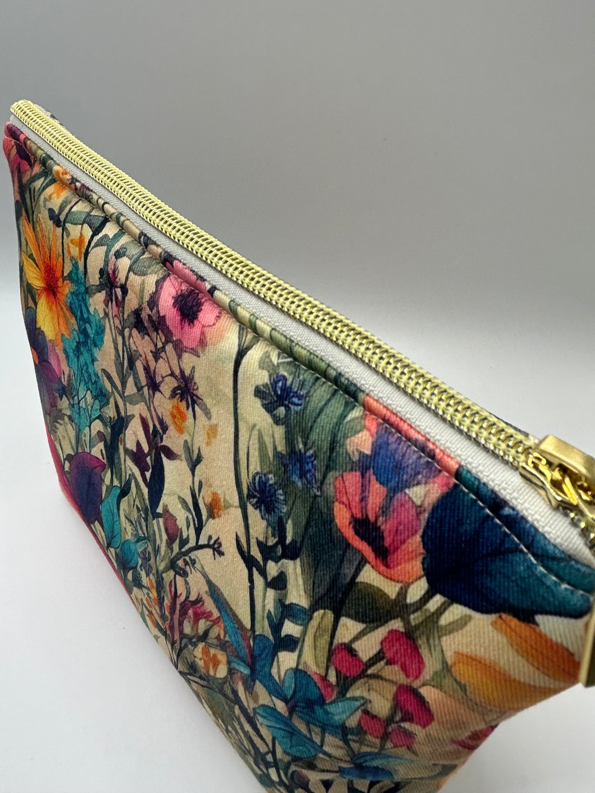 Kosmetiktasche Flower Groß
