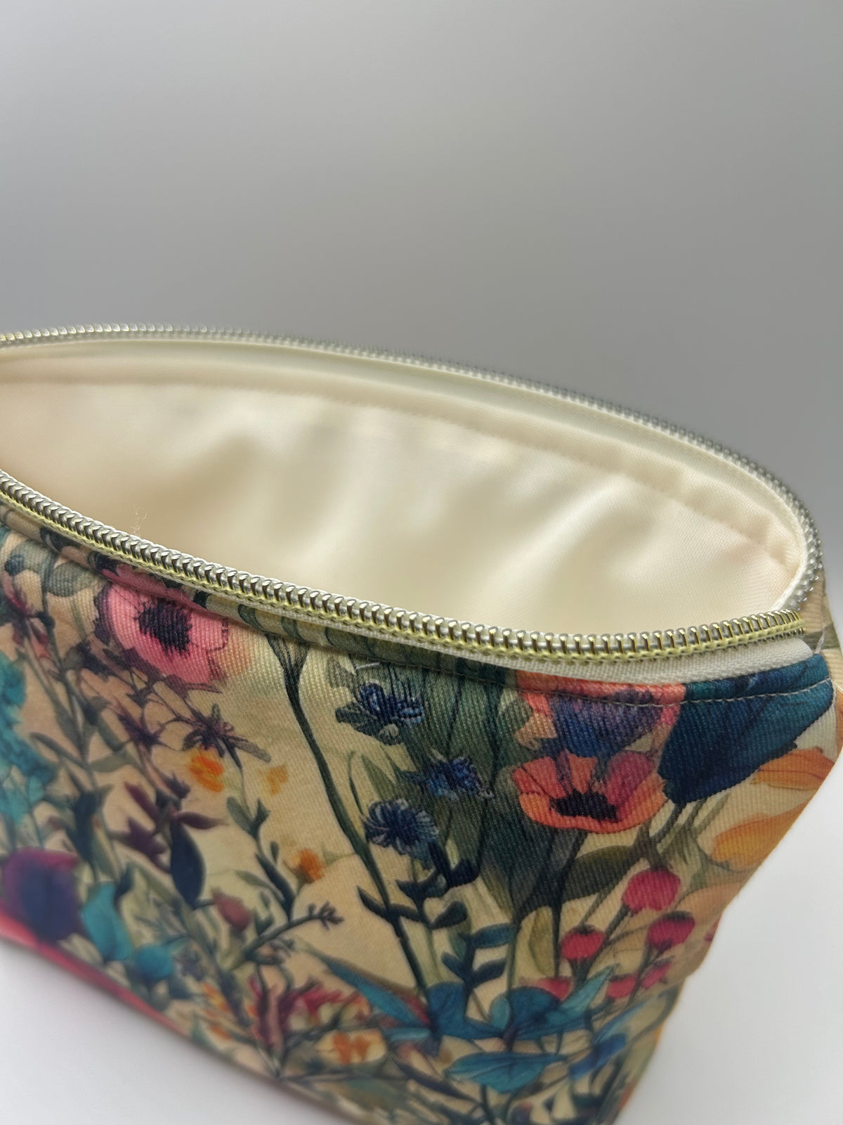 Kosmetiktasche Flower Groß