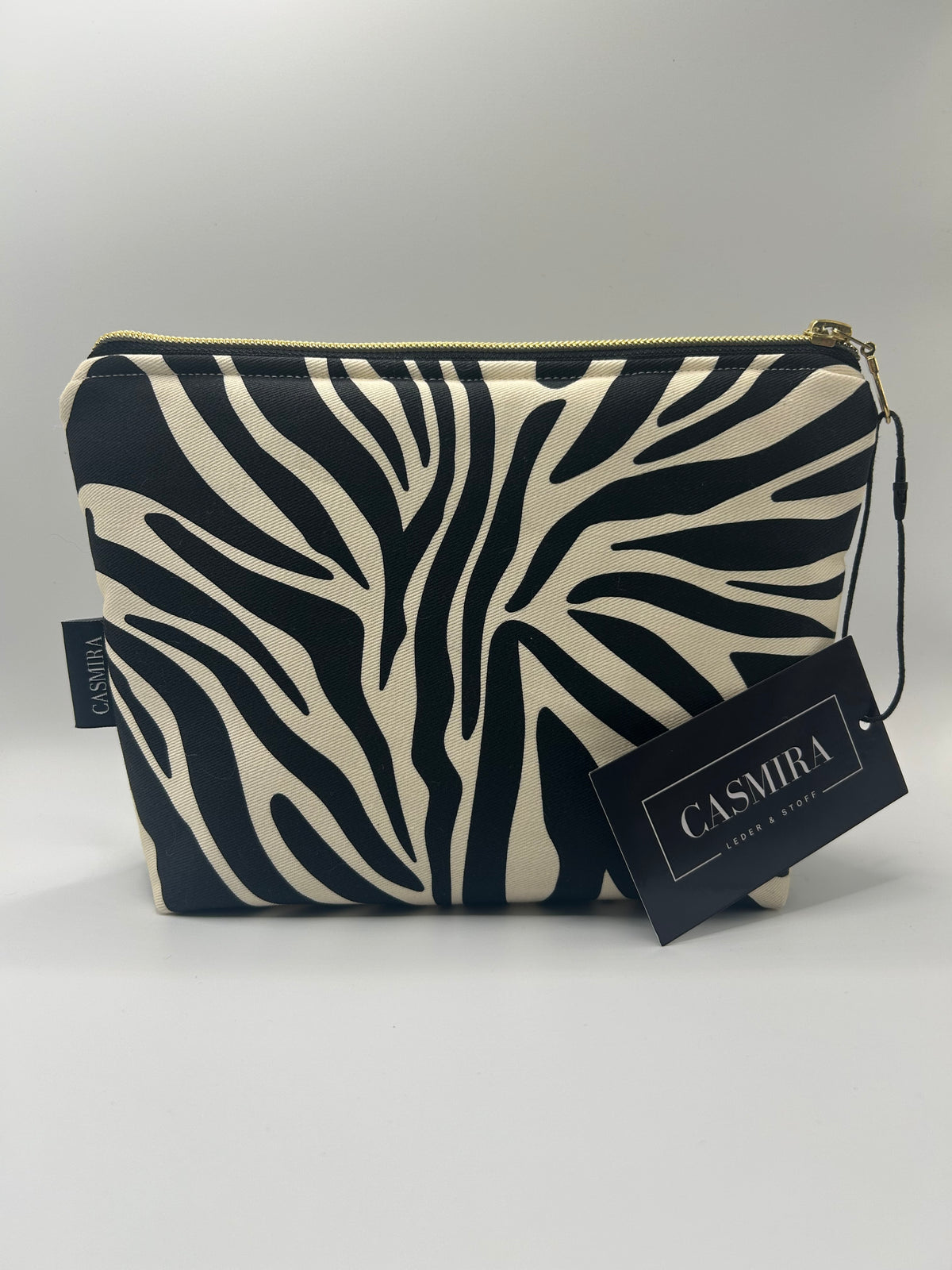 Kosmetiktasche Zebra Groß