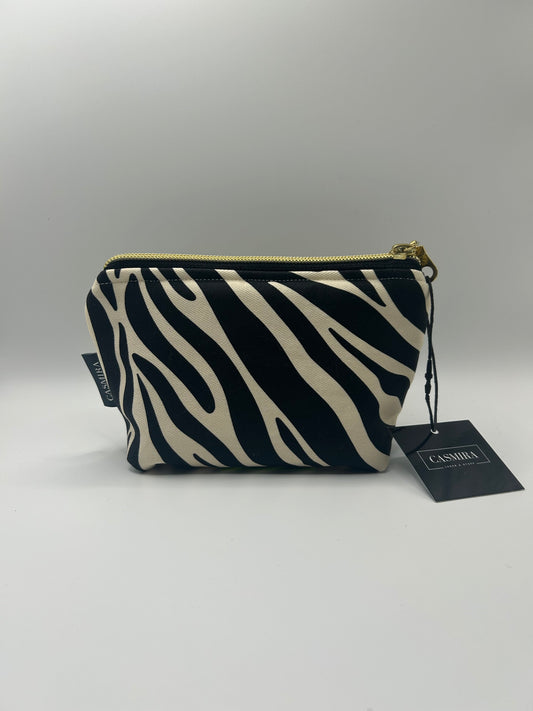 Kosmetiktasche Zebra Mittel