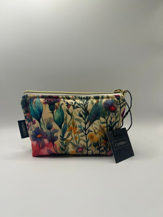 Kosmetiktasche Flower Mittel